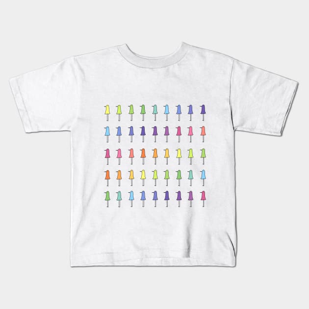 Rainbow Punpun Kids T-Shirt by Milewq